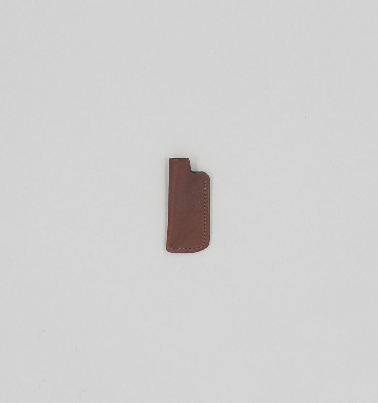 Chocolate Baranil Half-Zip Wallet - laperruque