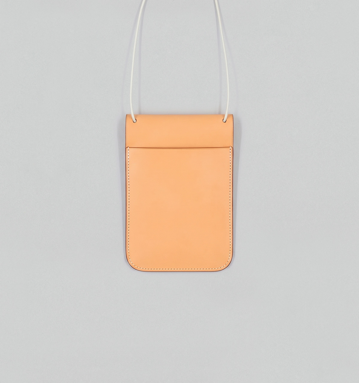 Pochette Tour de Cou en Veau Végétal Naturel