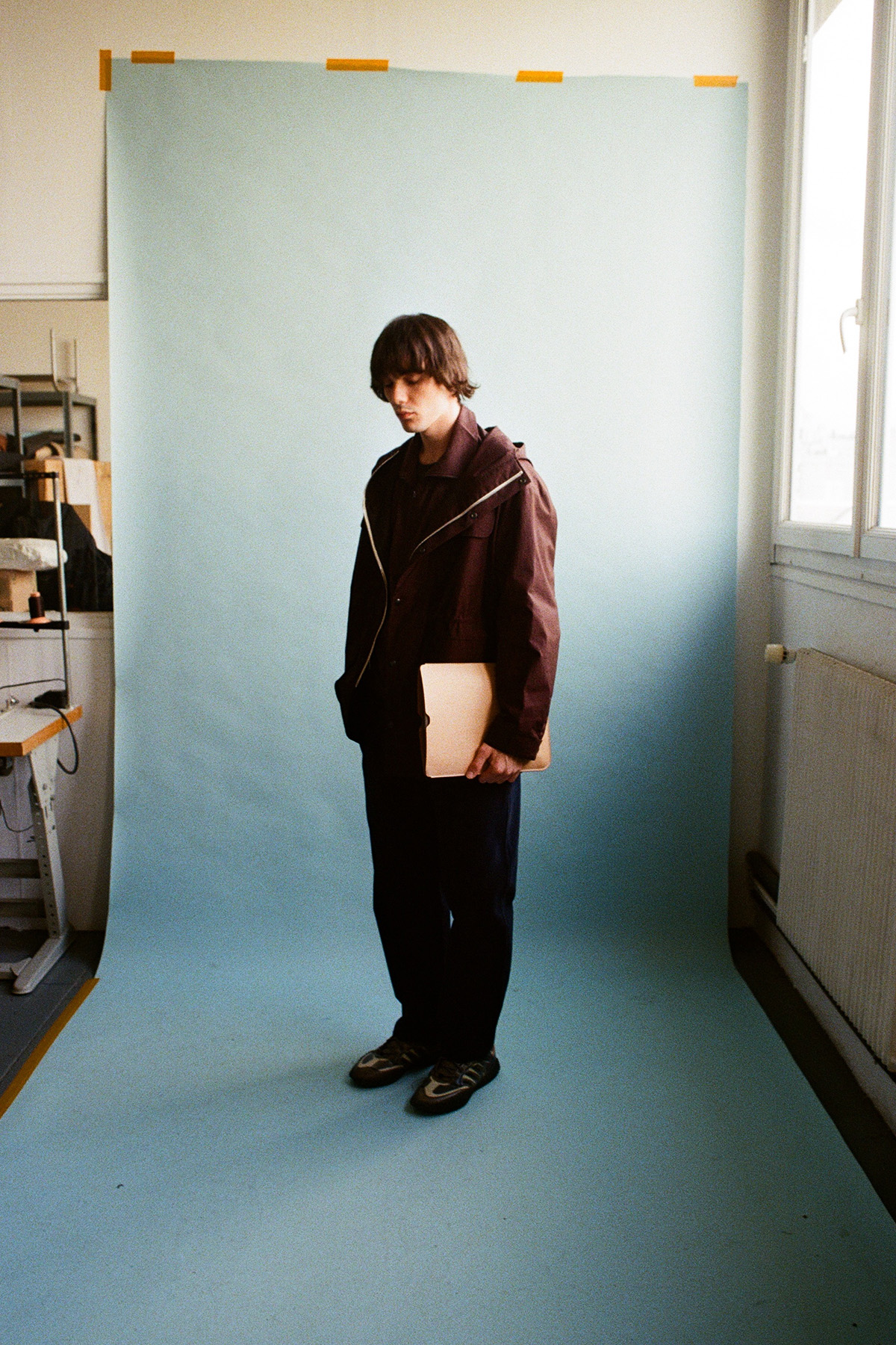 Natural Vegetable Calf laptop sleeve