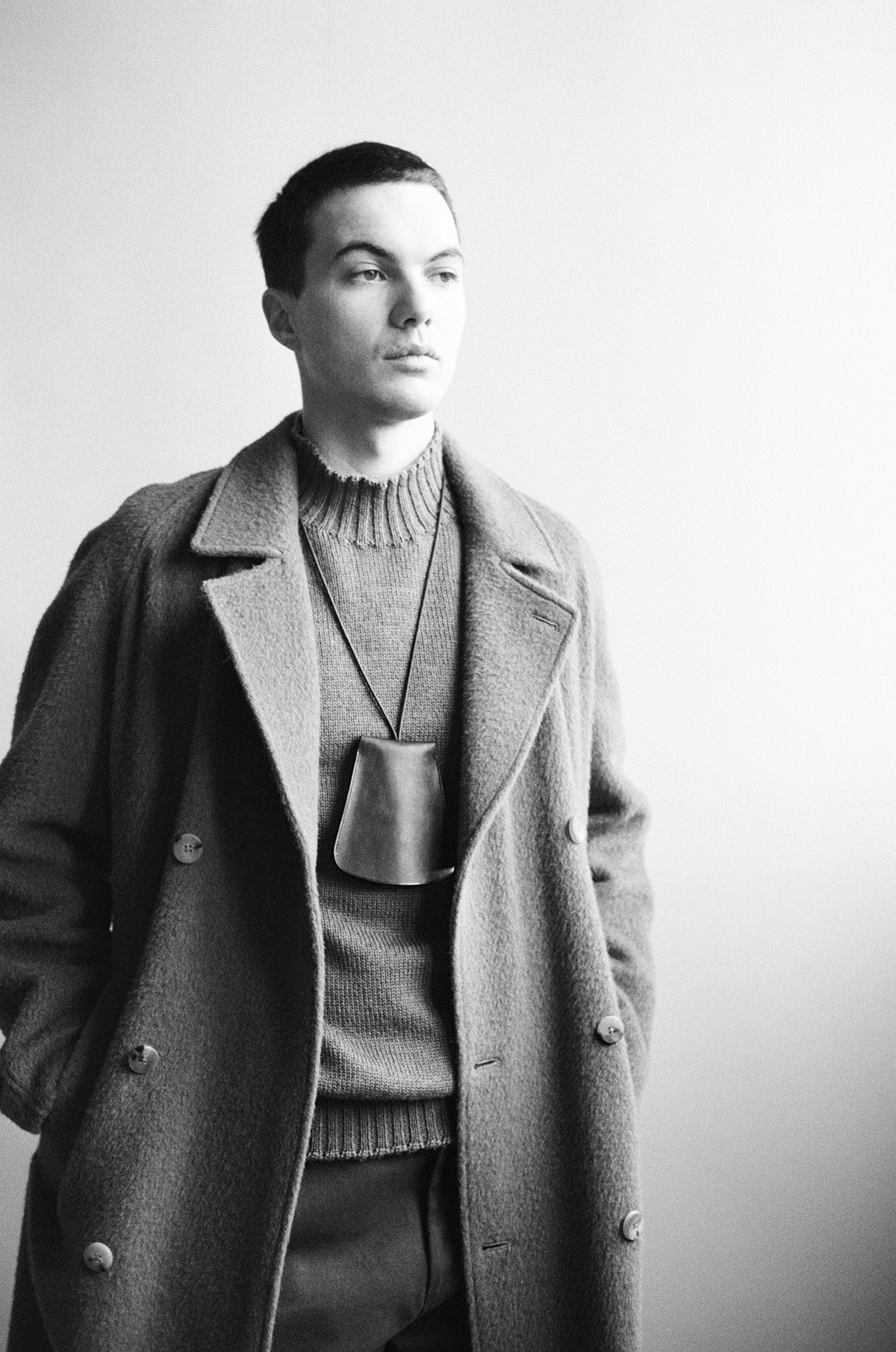 Grand Porte-Clés Cloche en Cordovan Bordeaux