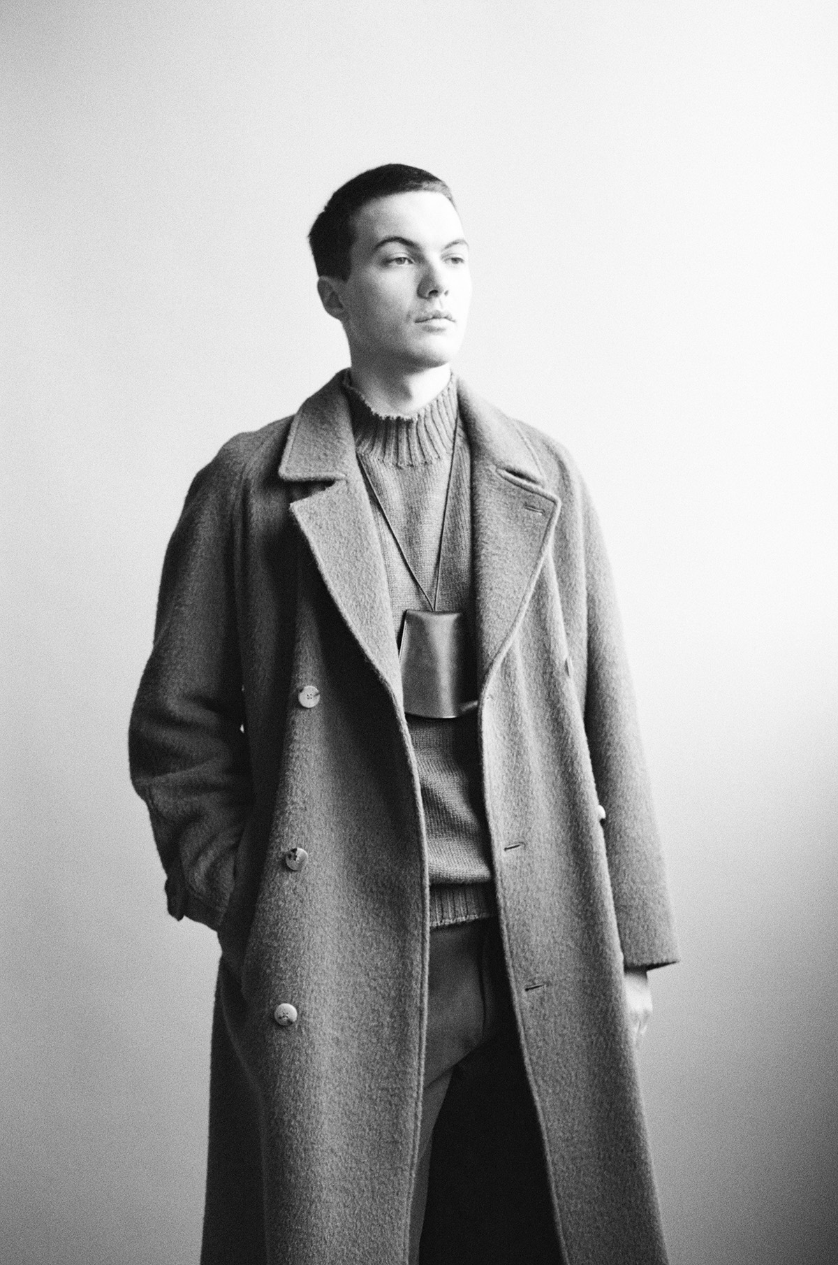 Grand Porte-Clés Cloche en Cordovan Bordeaux