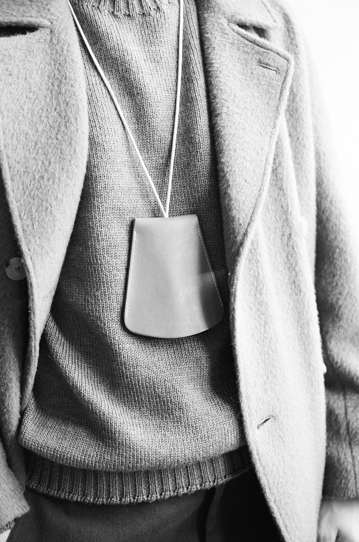 Grand Porte-Clés Cloche en Veau Végétal Naturel