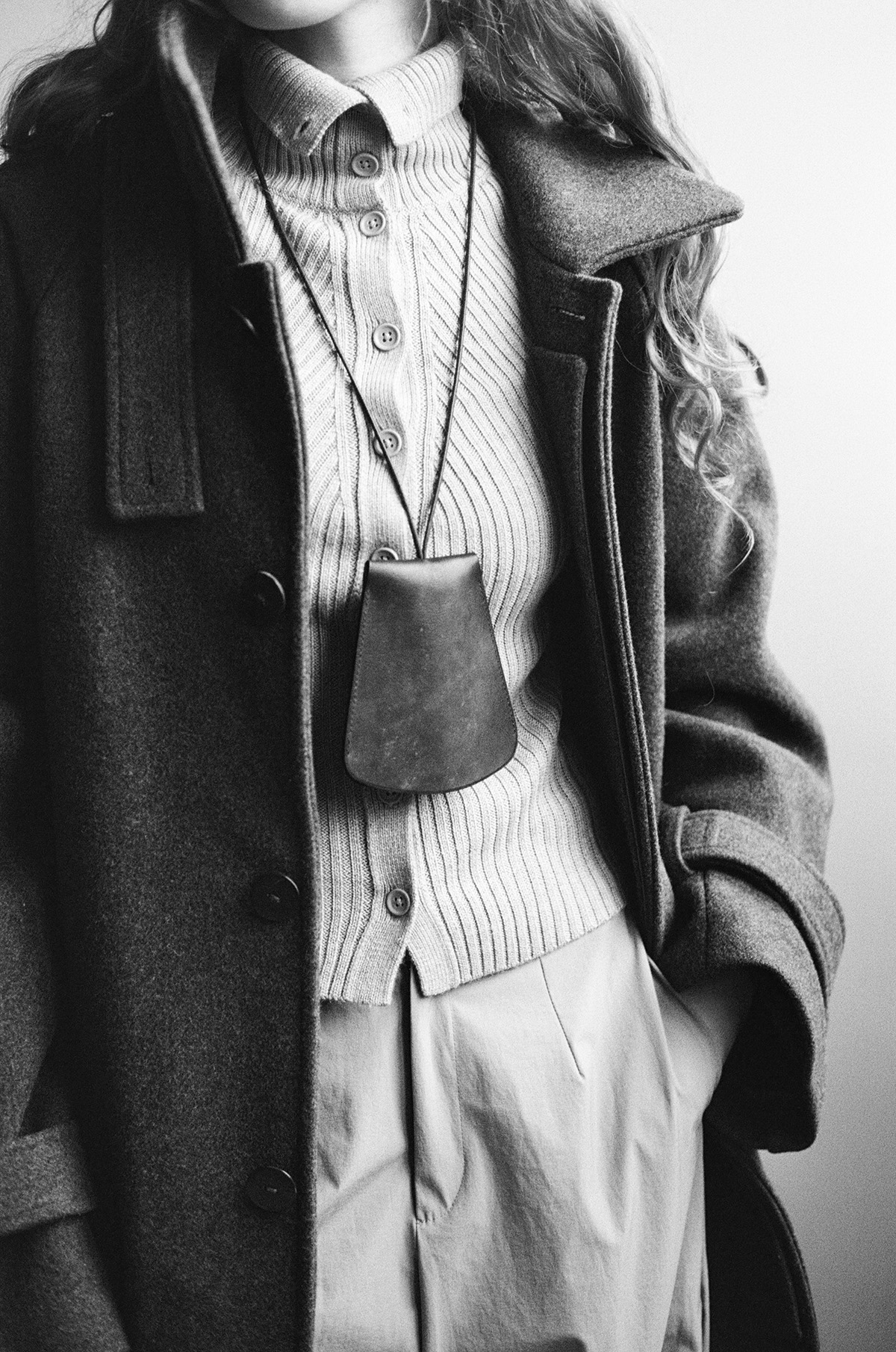 Grand Porte-Clés Cloche en Cordovan Bordeaux