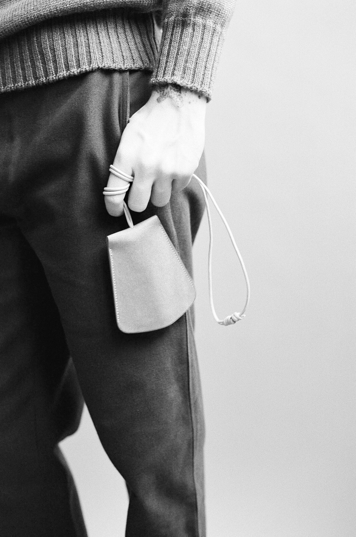 Grand Porte-Clés Cloche en Veau Végétal Naturel