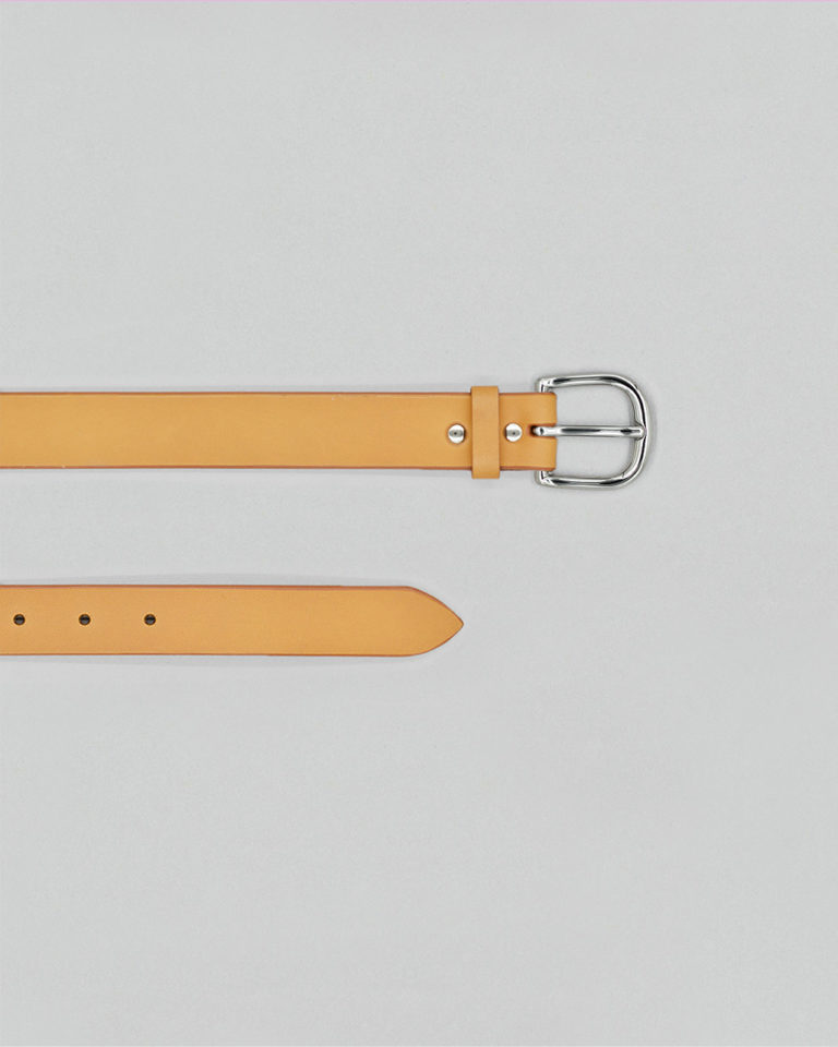 181 - Gold vegetable calf belt