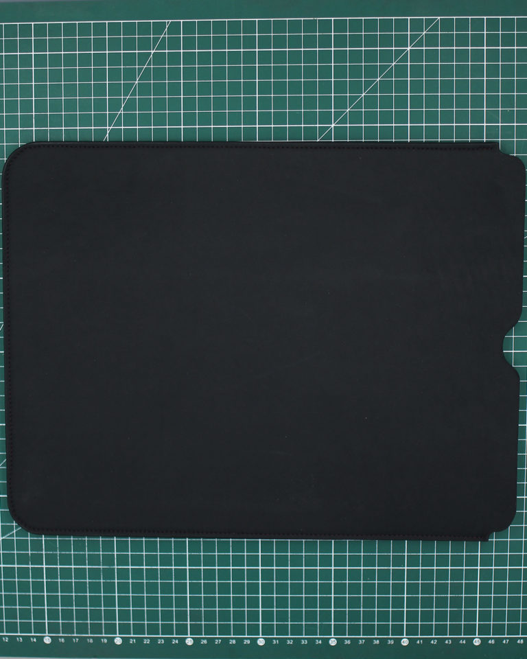 105 - Black Double-Tanned Calf 14" Laptop Sleeve