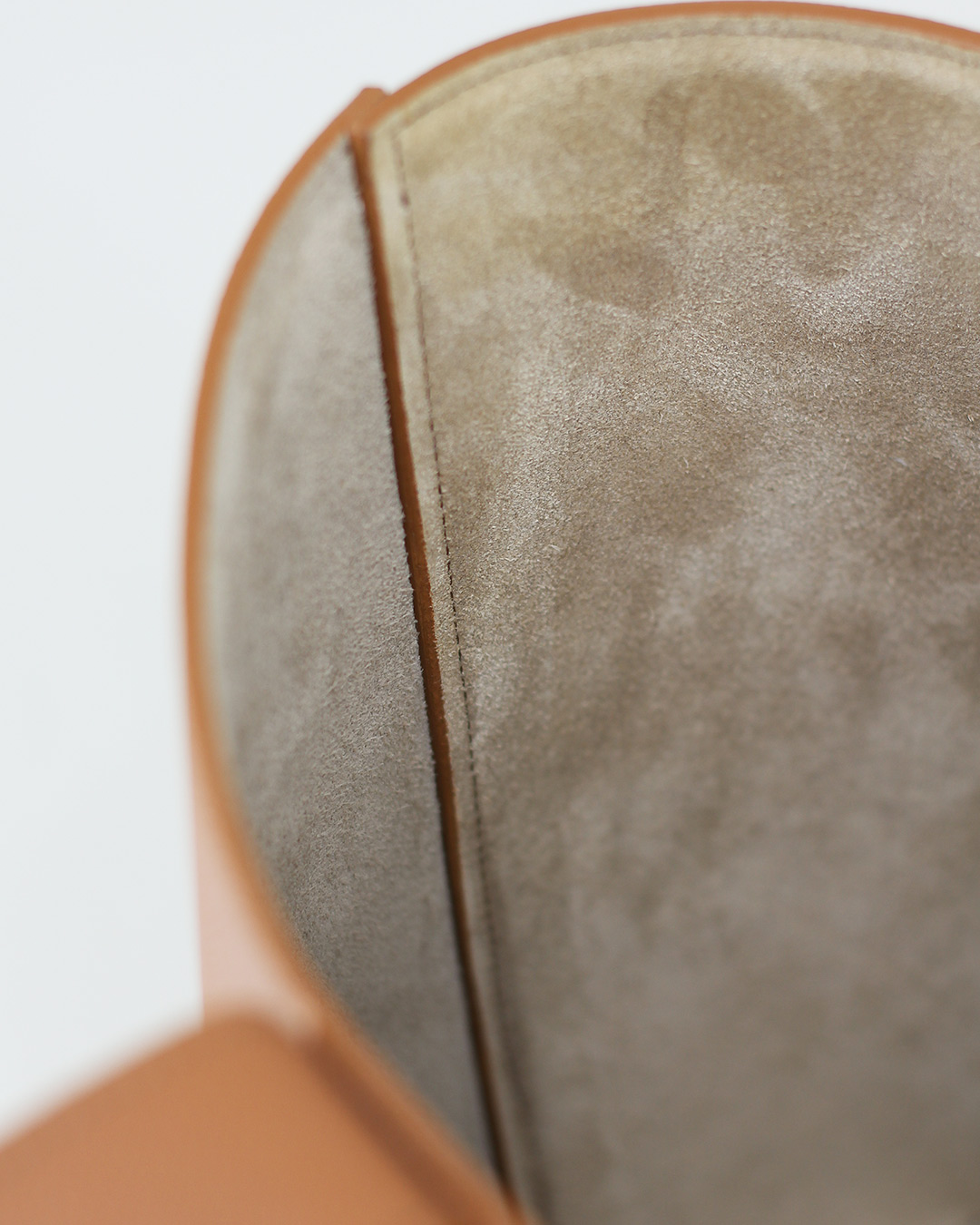 177 - Camel Cross-Hatched Grained Calf Tote Bag