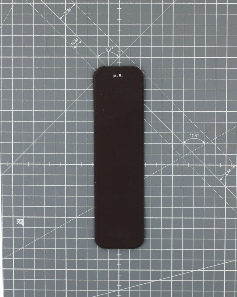 28 - Chocolate Double-Tanned Calf Bookmark