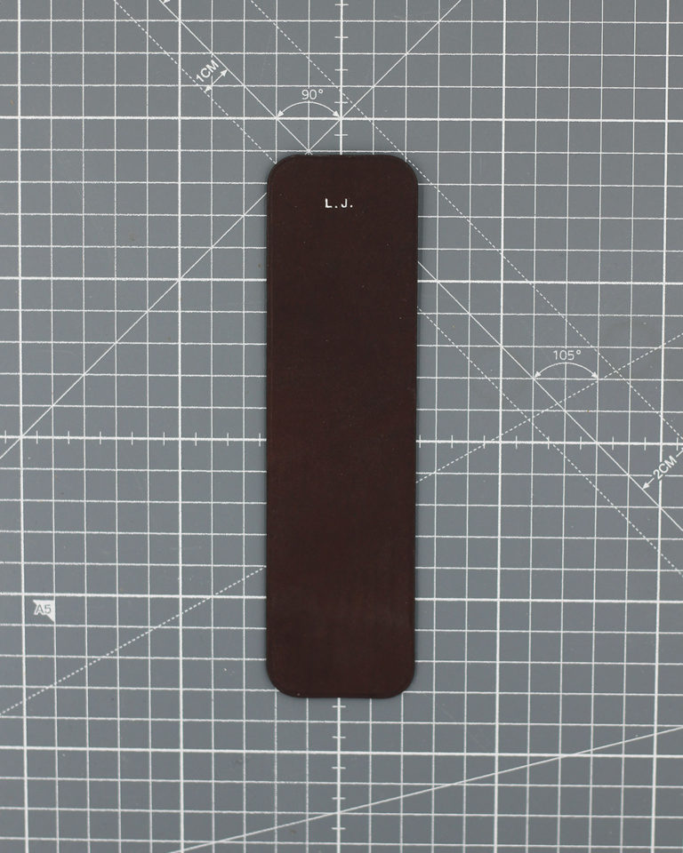 29 - Chocolate Double-Tanned Calf Bookmark