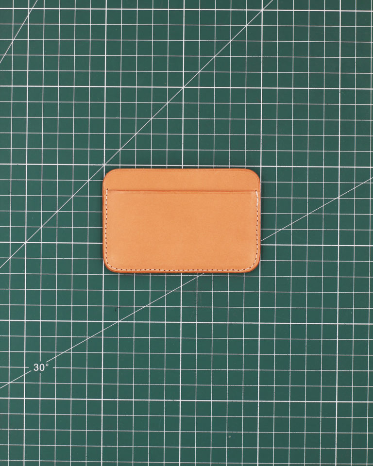 2 - Natural Vegetable Calf Cardholder