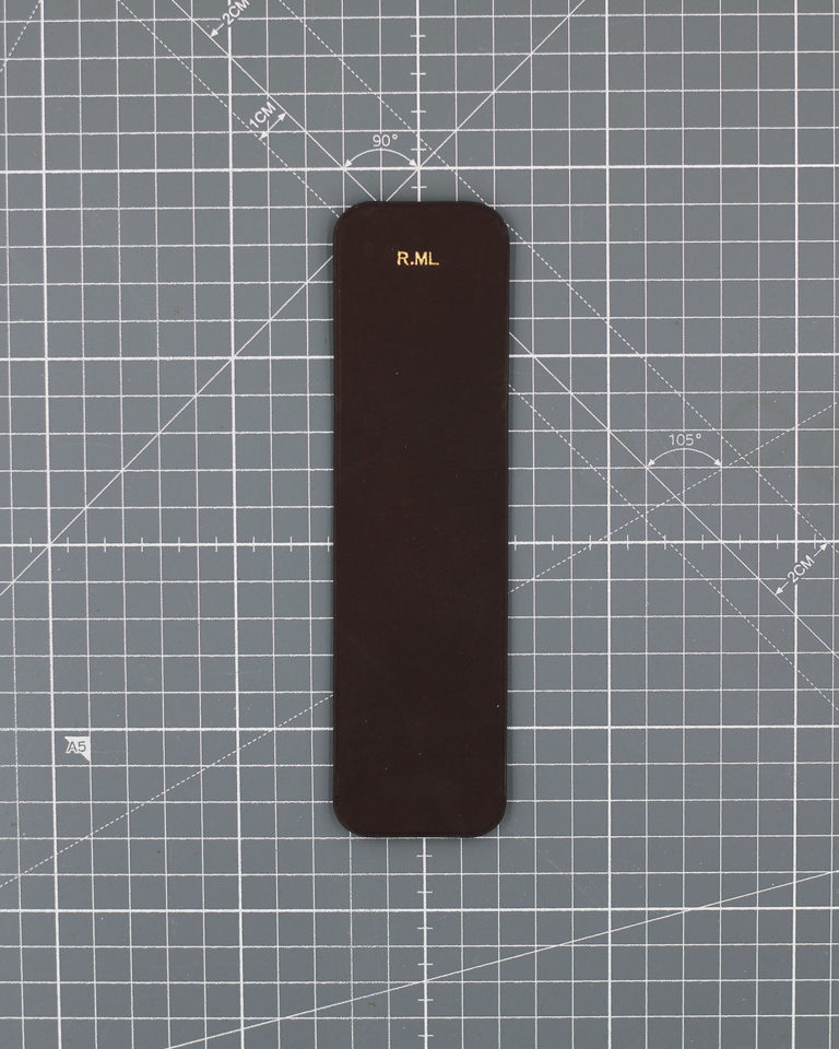 30 - Chocolate Double-Tanned Calf Bookmark