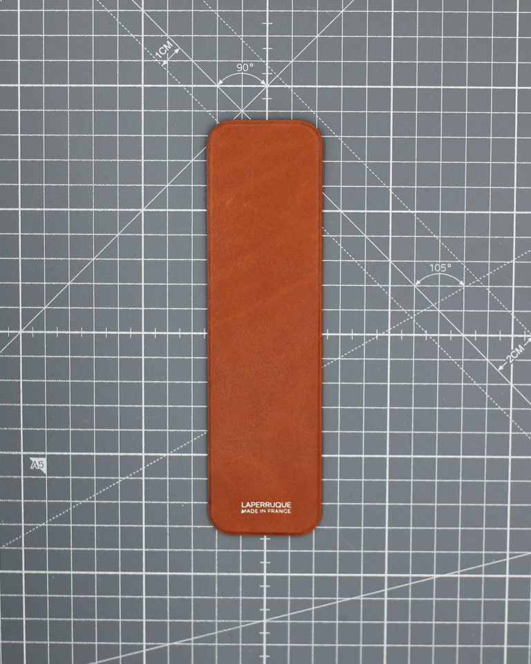 34 - Gold Baranil Calf Leather Bookmark