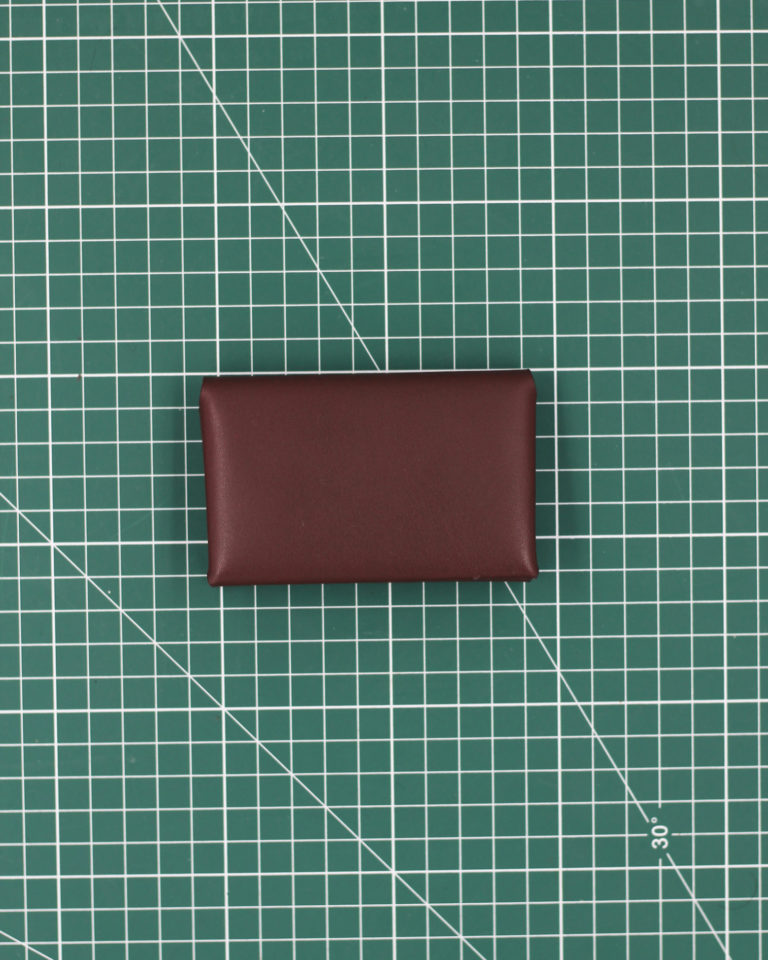 50 - Chocolate Baranil Calf Open-Source Cardholder