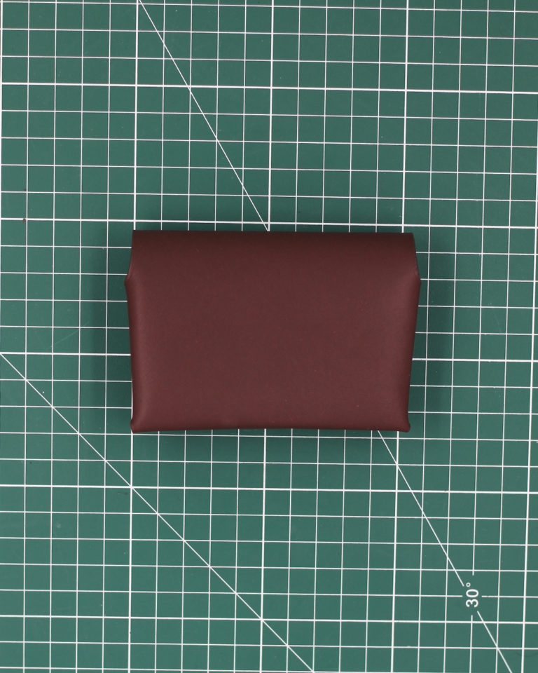 51 - Chocolate Baranil Calf Open-Source Cardholder