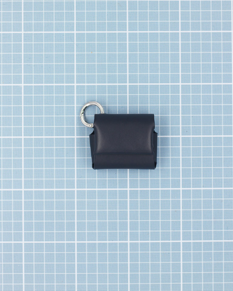 58 - Navy Smooth Calf Airpods 3-4 Case