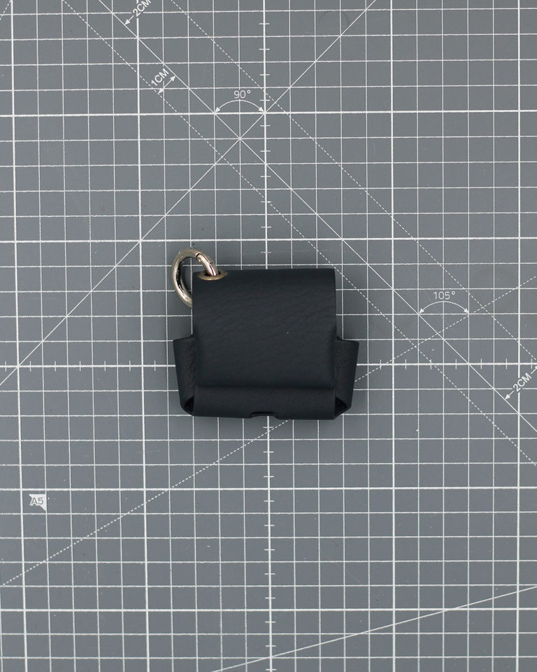 60 - Navy Grained Taurillon Open Source Airpods Pro 1-2 Case