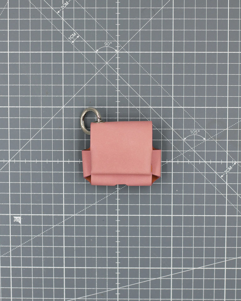 61 - Persian Pink Japanese Baseball Glove Calf Open Source Airpods Pro 1-2 Case