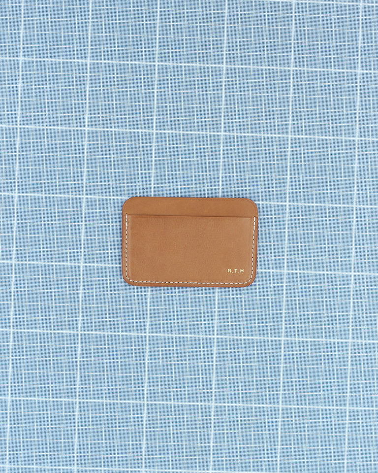 6 - Gold Baranil Calf Cardholder