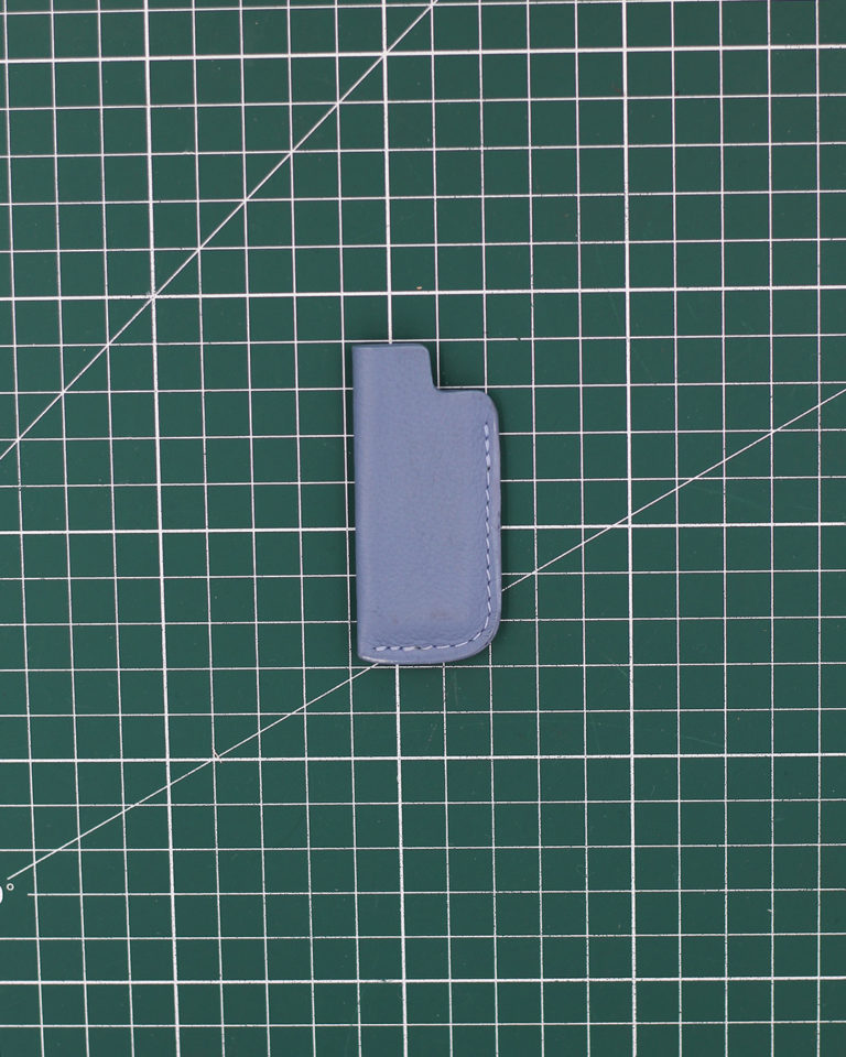 72 - Ice Blue Smooth Calf Lighter Sleeve