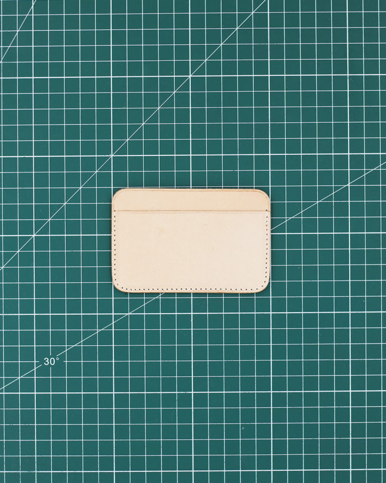 7 - Natural Vegetable Calf Cardholder