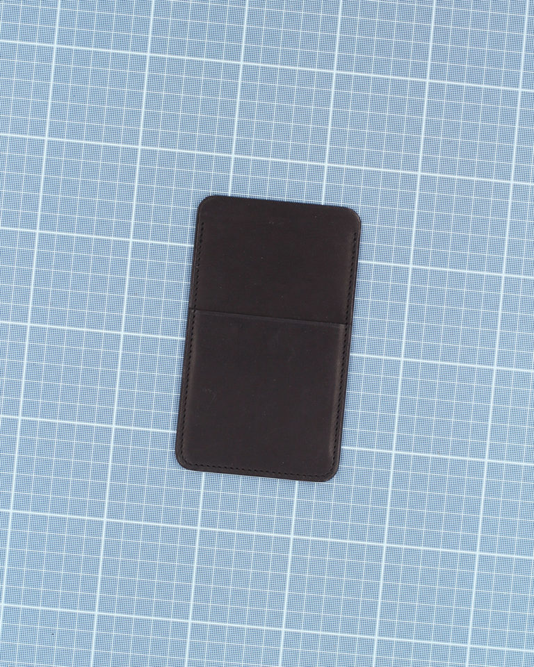 90 - Ebony baranil calf Iphone SE sleeve