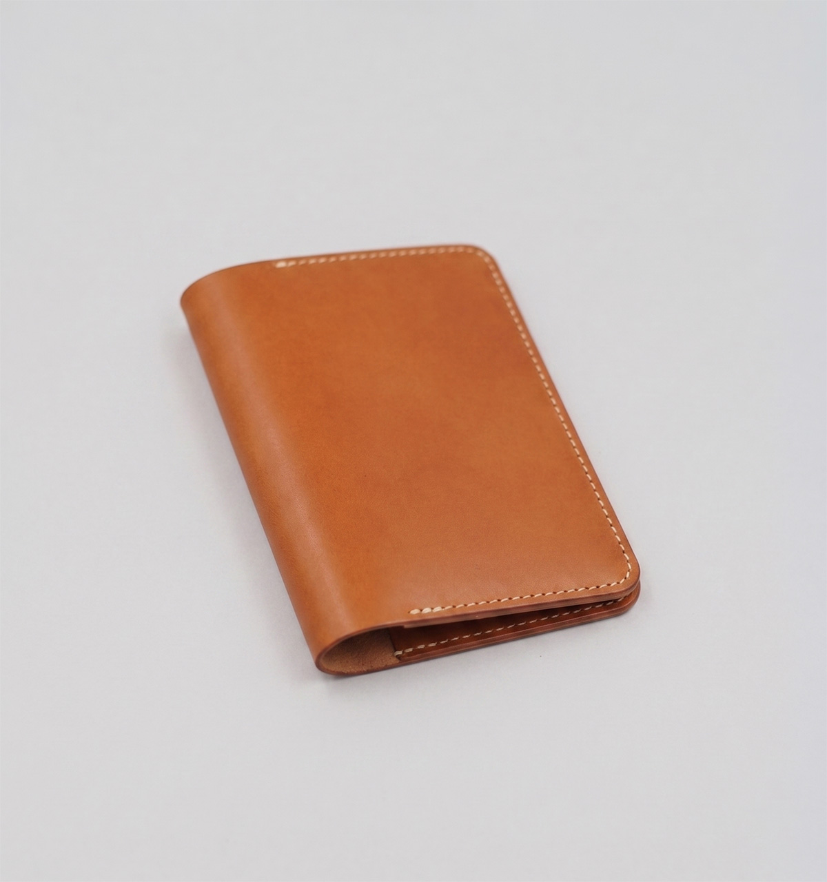 Whiskey Vegetable Calf Passport Cover