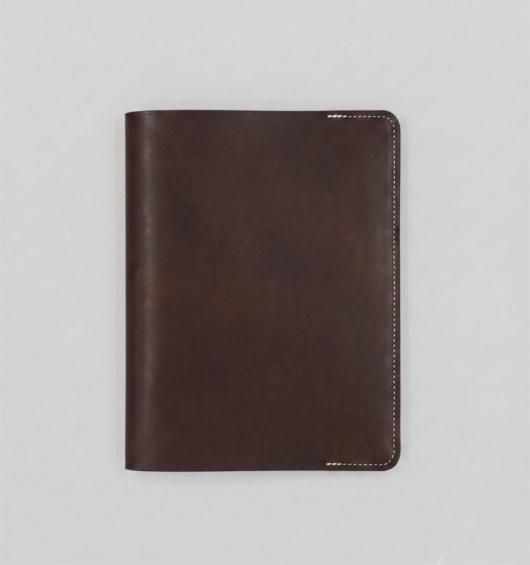 Chocolate Vegetable Calf A5 Notebook Cover