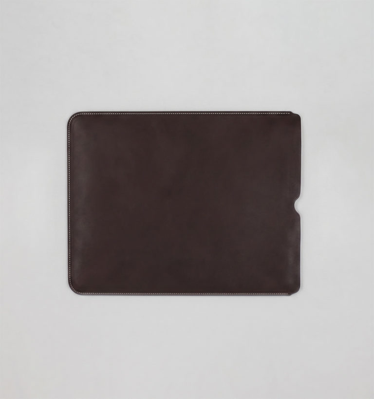 Chocolate Vegetable Calf laptop sleeve