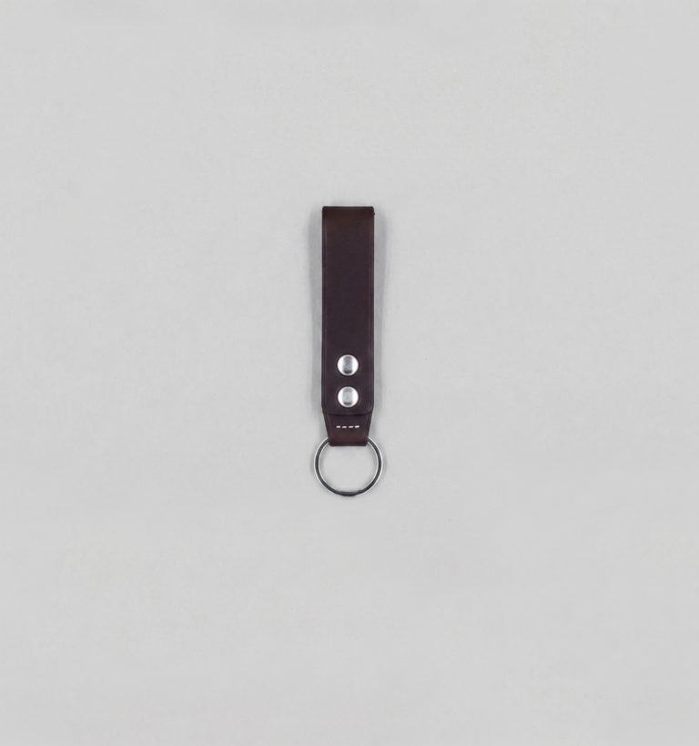 Chocolate Vegetable Leather Snaps Key-Holder