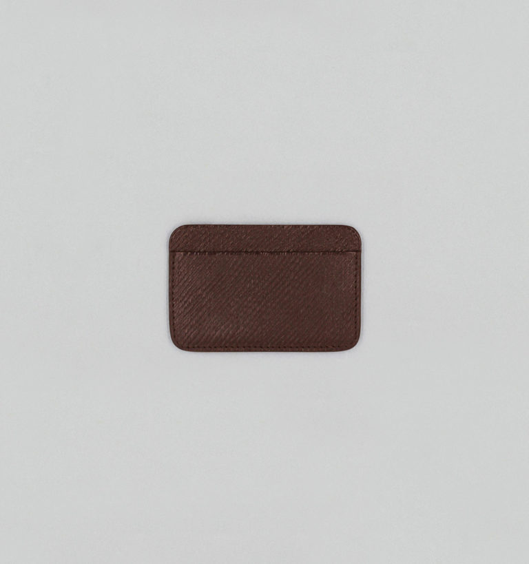 Porte-Cartes En Cuir de Russie Écorce