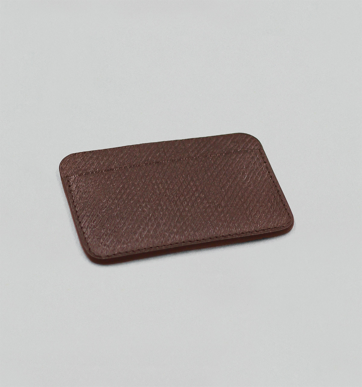 Porte-Cartes En Cuir de Russie Écorce